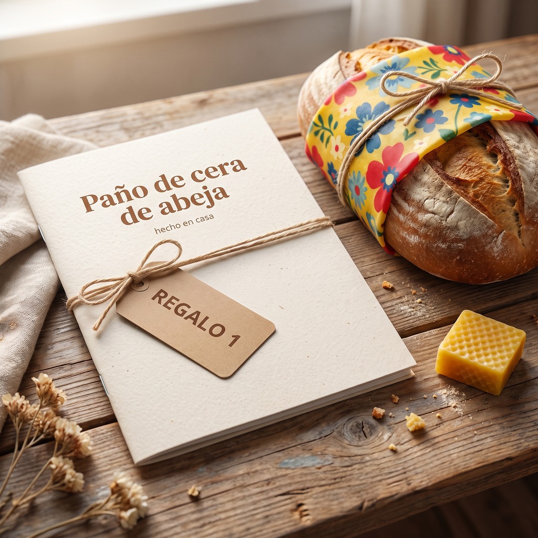 Paño de cera de abeja casero